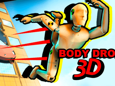 Body Drop 3D background