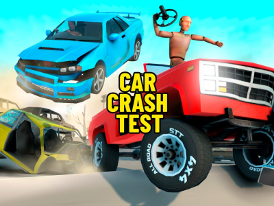 Car Crash Test background
