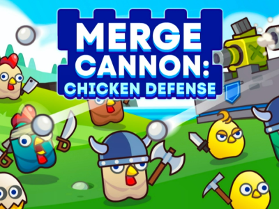 Merge Cannon: Chicken Defense background