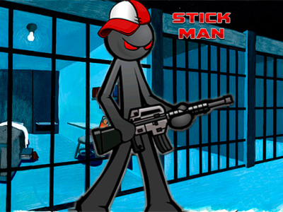 Stickman Adventure: Prison Jail Break Mission background