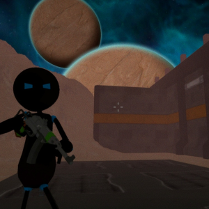 Stickman Armed Assassin: Cold Space