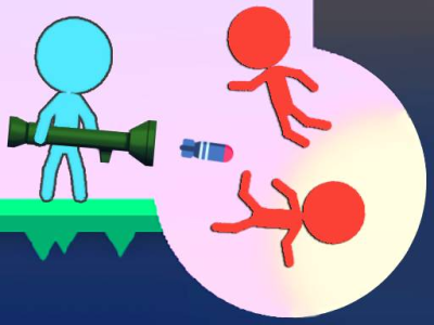 Stickman Bullets Ragdoll background