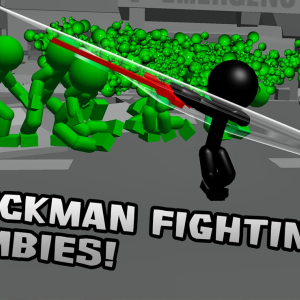 Stickman Killing Zombie 3D