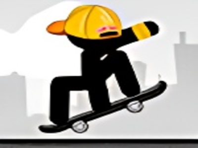 Stickman Skate City background