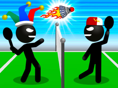 Stickman Sports Badminton background