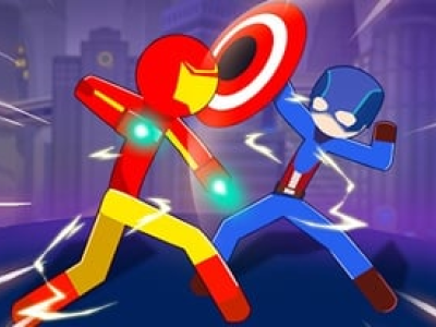 Stickman Super Hero background