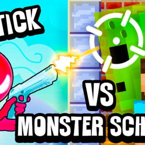 Stickman Vs Monster School