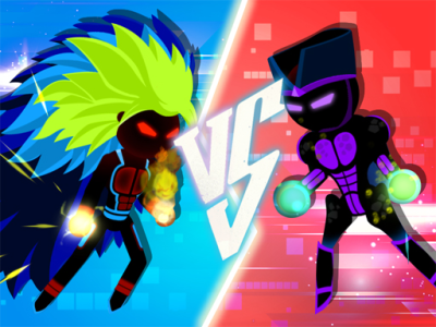Z Stick Duel Fighting background