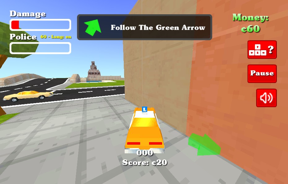 blacktop police chase screenshot