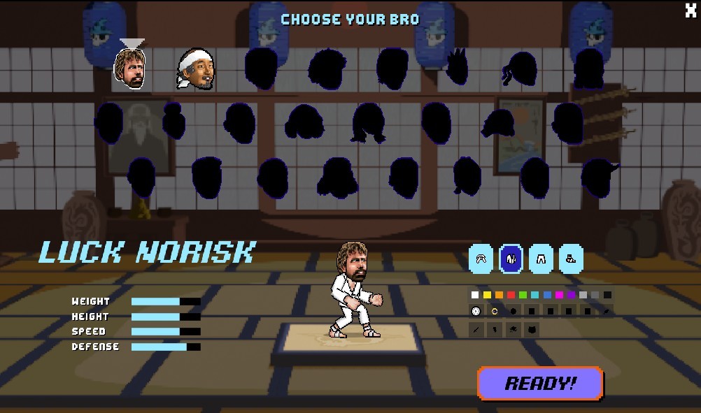 karate bros screenshot