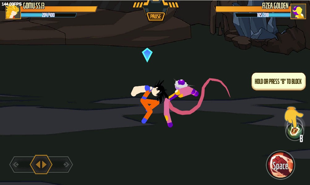 stickman dragon fight screenshot