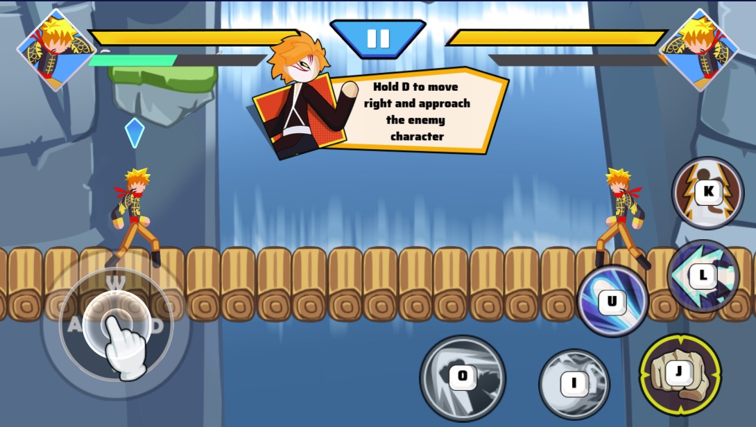 stickman warriors screenshot